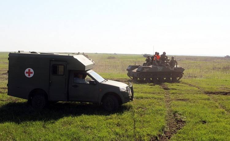 Санитарный автомобиль