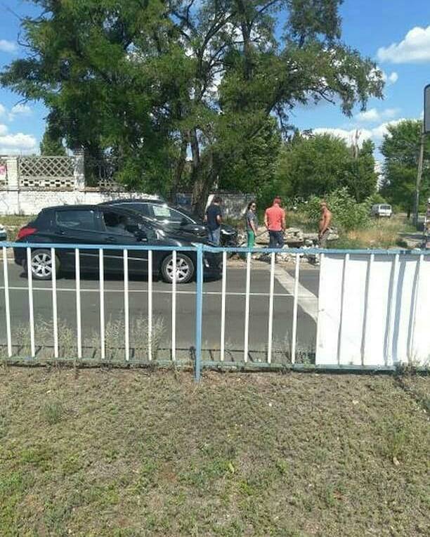 На перекрестке пр. Центральный – ул. Гагарина в Северодонецке случилась авария.