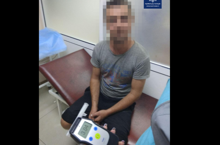 На Луганщине за выходные зафиксировали 7 случаев вождения транспортным средством в нетрезвом состоянии.