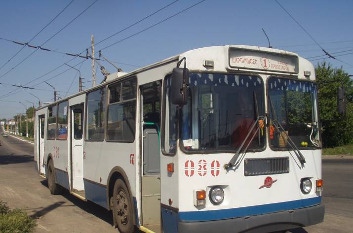 лисичанский троллейбус