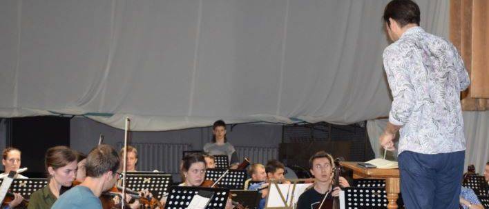 В Луганской области остоится концерт проекта «Музыка и диалог». Оркестр состоит из украинских и зарубежных музыкантов. Кроме классического концертного формата, они готовят и кое-что необычное: послуша