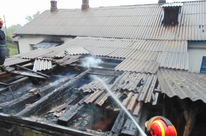 Вчера, 4 августа, в 18:25 в Службу спасения «101» поступило сообщение о том, что на ул. Вокзальная в Лисичанске горит жилой дом.