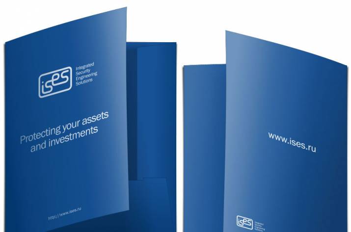 корпоративная папка с логотипом