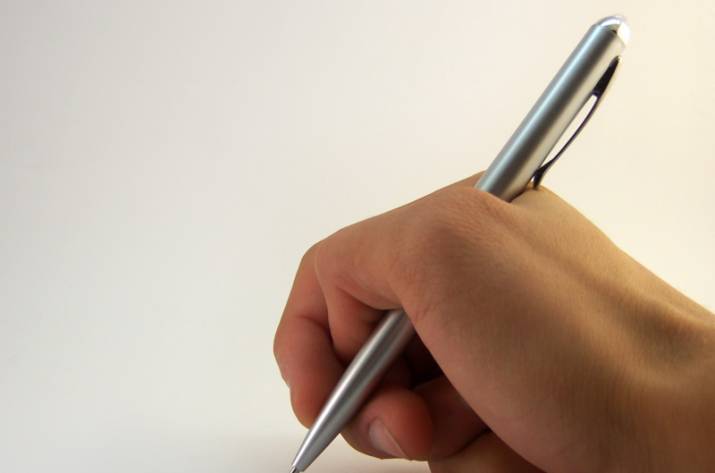 ручка для письма
