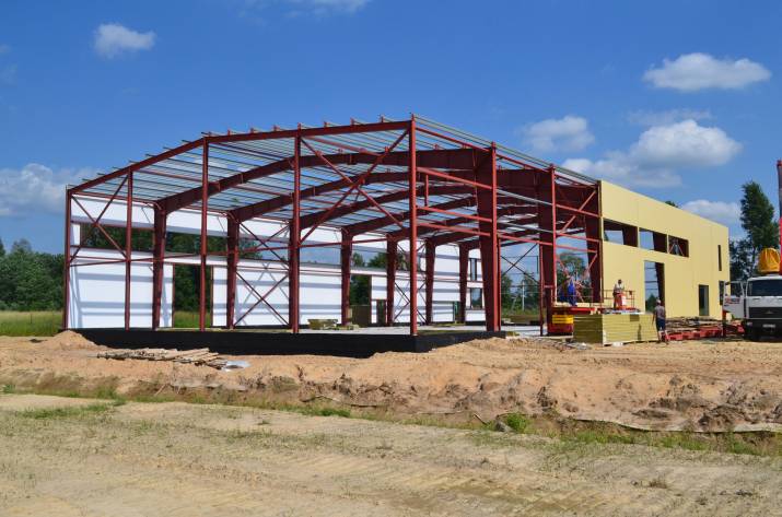 строительство промышленных зданий