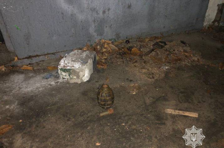 В Северодонецке мужчина нашел гранату времен Второй мировой войны