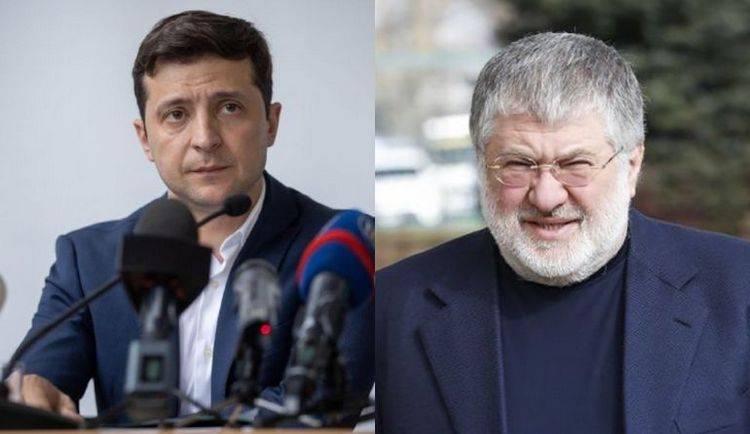 Зеленский Коломойский