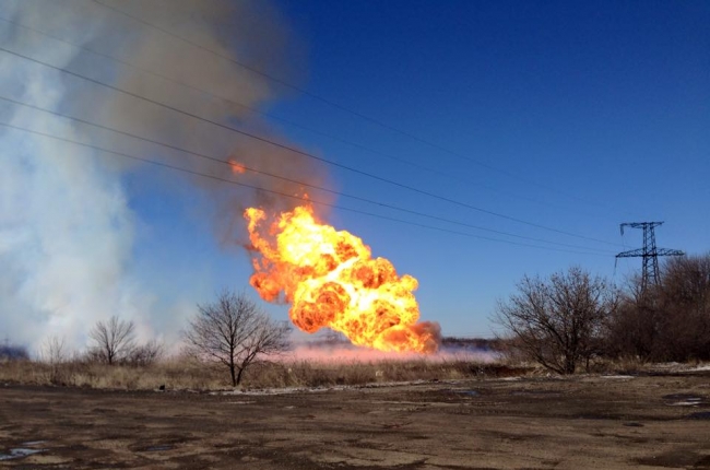 газопровод дебальцевская трасса