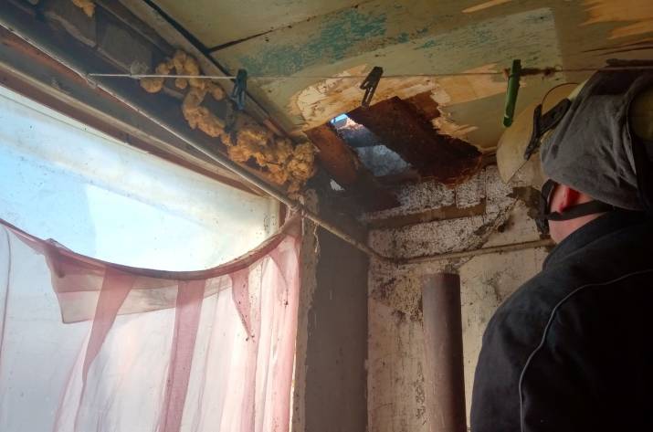 Вчера, 10 февраля, в 10:47 в Службу спасения поступило сообщение о пожаре в жилом секторе по ул. Лермонтова в Станице Луганской.