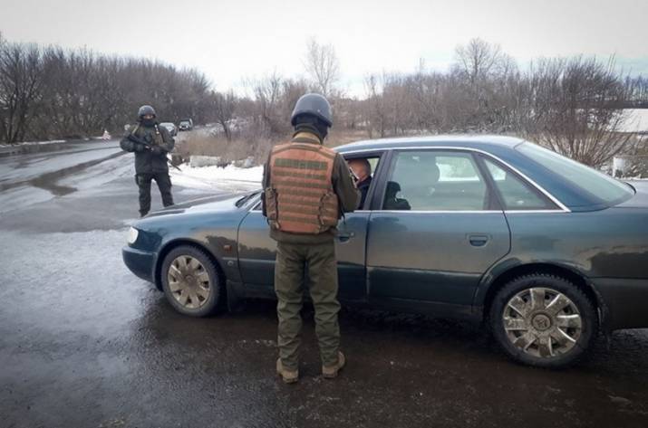 Нацгвардейцы задержали боевика, который пытался пересечь блокпост вблизи Городища.