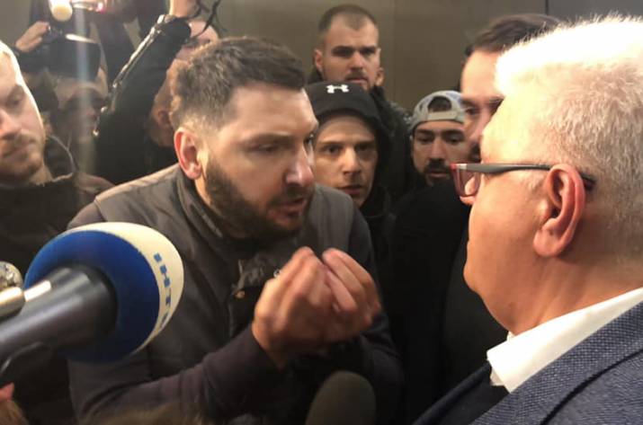 Во время презентации Национальной платформы примирения побили Сивохо (видео)