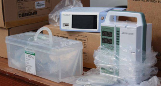 Рубежное, Лисичанск и Северодонецк получили медоборудование из госрезерва