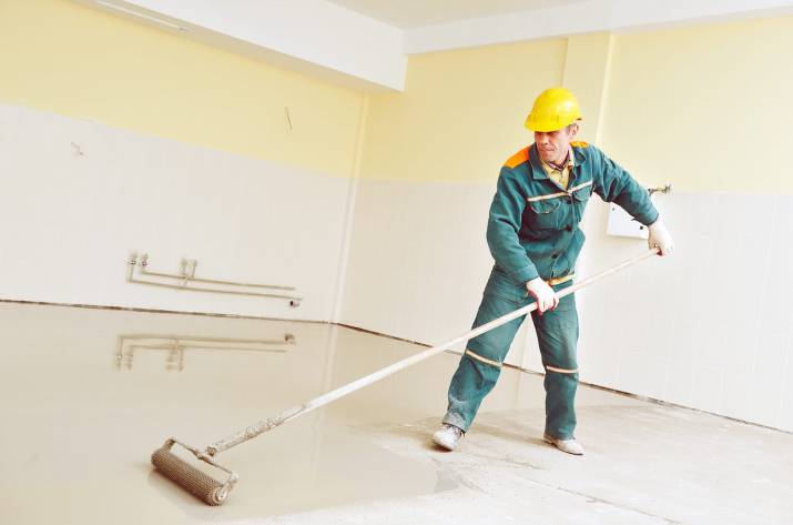 Эмаль для пола нанесение