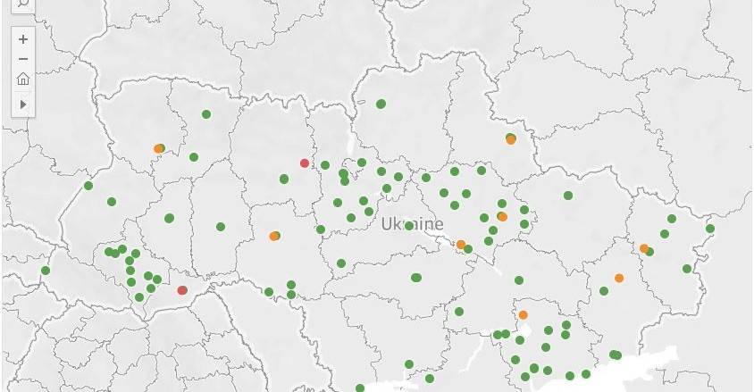 В Украине заработала онлайн-карта распространения коронавируса по стране. По состоянию на сегодняшнее утро, 14 марта, в Украине лабораторно подтверждены три случая Covid-19.