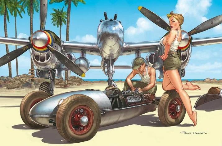 Pin-Up ретро картинки