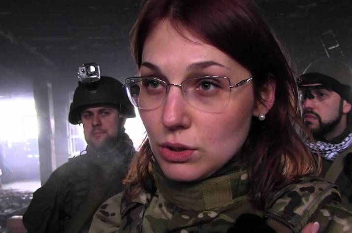 В Донецке кинули