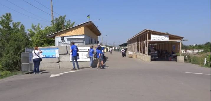 Представители гуманитарной миссии 