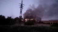 На территории бывшего «Каменобродского кирпичного завода» во временно оккупированном Луганске произошел масштабный пожар.