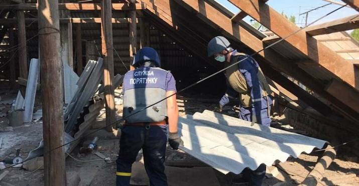 В Донецкой области продолжают восстанавливать поврежденные обстрелами дома