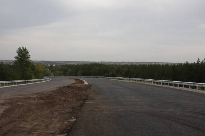 Возле Счастья продолжается капитальный ремонт путепровода через железную дорогу, расположенного на км 68 + 910 автомобильной дороги государственного значения Н-21