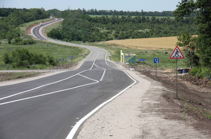 По проекту «Большая стройка» в Луганской области будет отремонтировано и построено 343 км дорог.