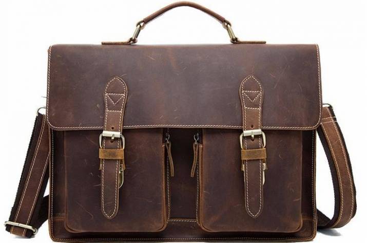 мужской кожаный портфель