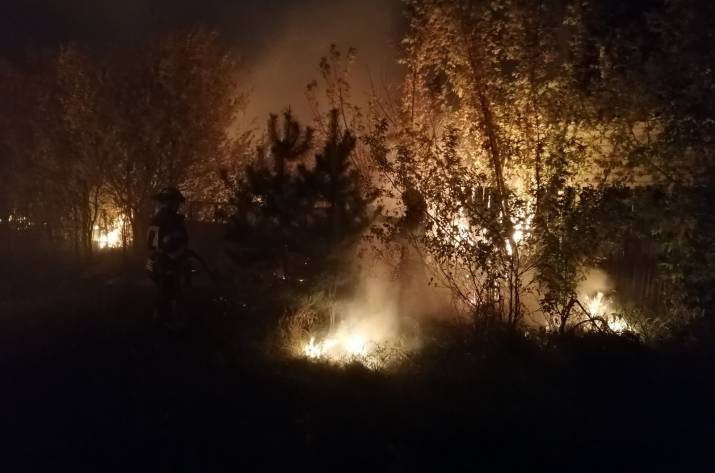 Для эвакуации пострадавших от пожара в Луганской области, подготовлены пункты приема