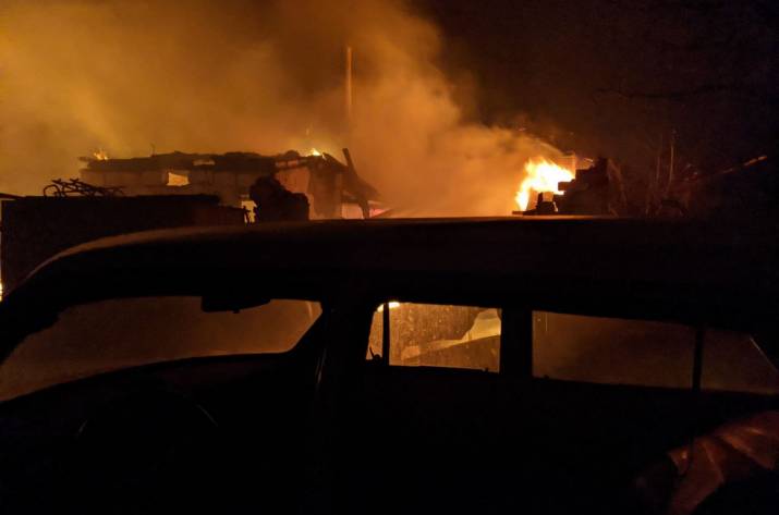 Пожары на Луганщине