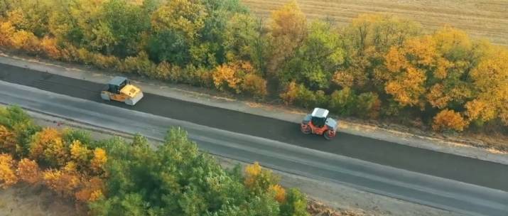 На Луганщине продолжается текущий средний ремонт дороги Р-66