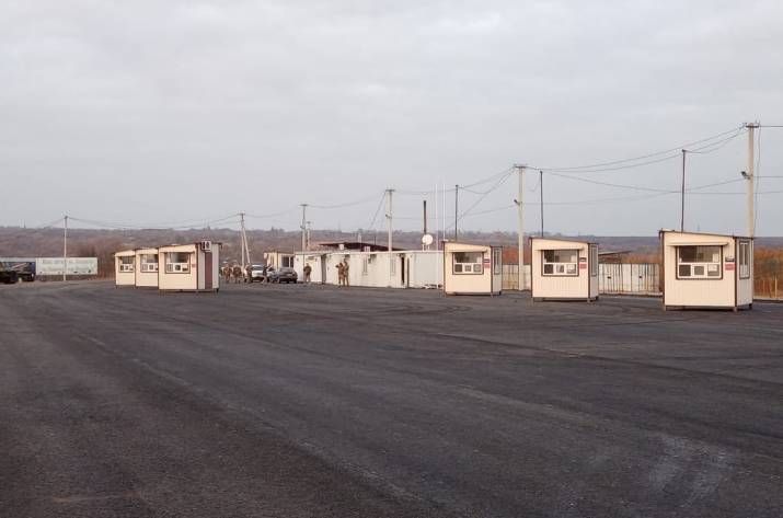 В течение недели проводились работы в районе населенного пункта Золотое.