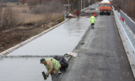 В рамках проекта «Большая стройка» на Луганщине проводится капитальный ремонт Новоайдарского моста.