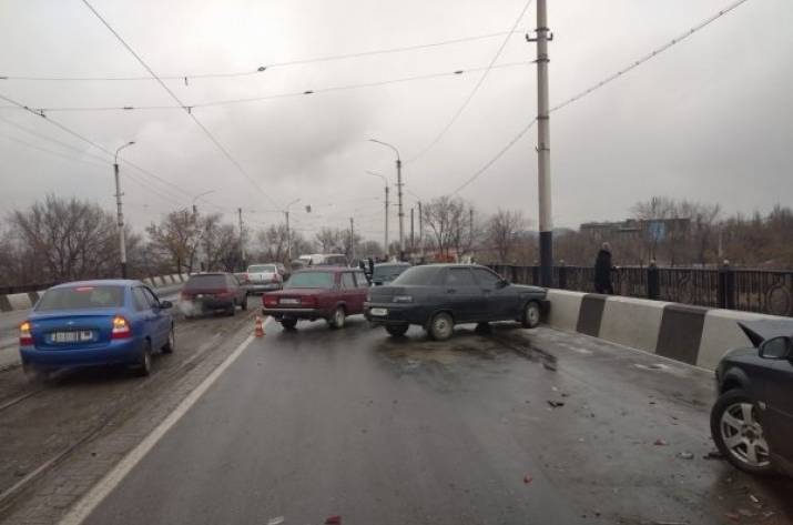 В ОРДО произошло ДТП с участием 8 автомобилей