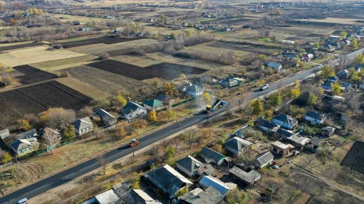 Продолжается текущий средний ремонт на дороге Н-21 