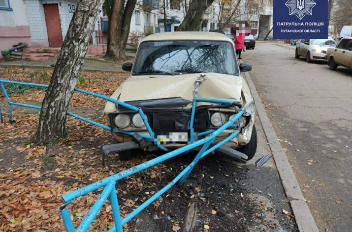 Управление автомобилем в нетрезвом состоянии привело к аварии в Рубежном.