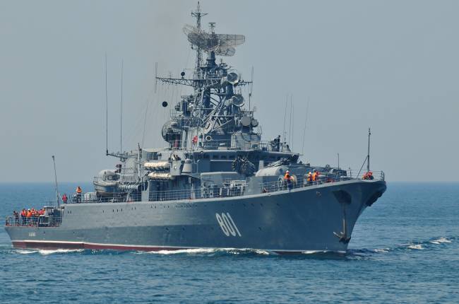 российский военный корабль