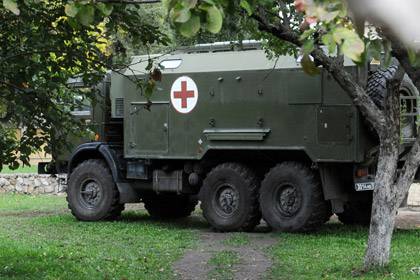 медицинский военный авто