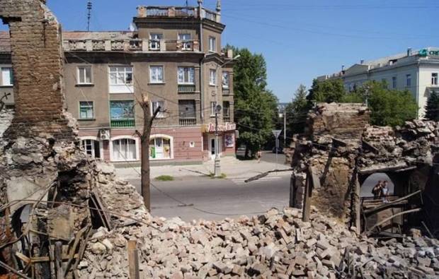 луганск обстрелы