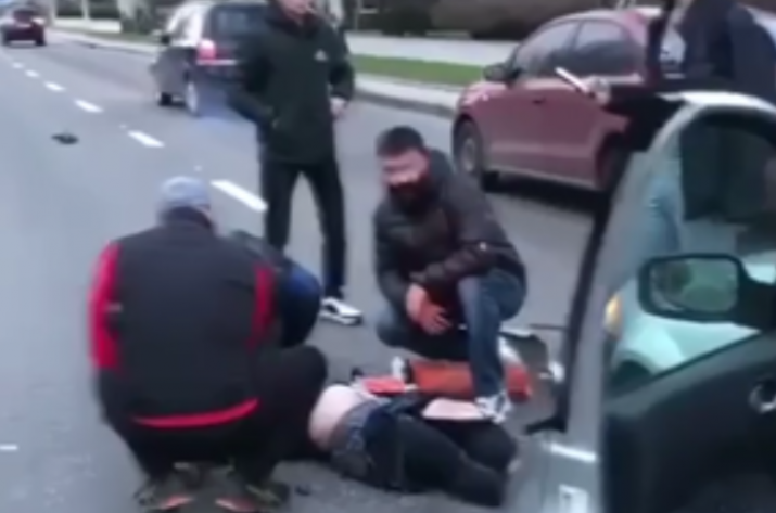 В центре Донецка сбили ребенка 