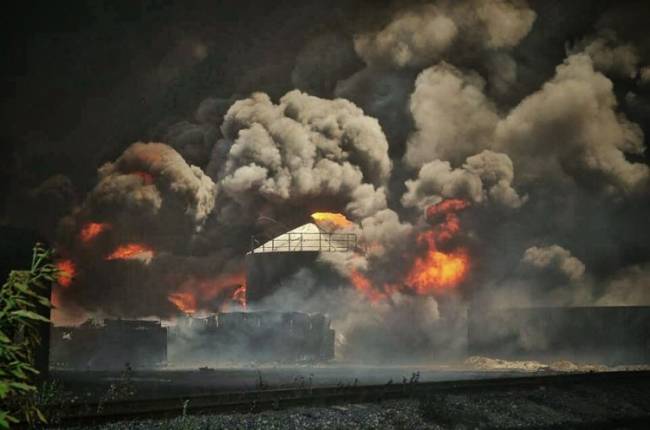 нефтебаза под киевом