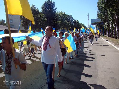 Лисичанск День освобождения