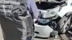 знищена автівка колаборанта