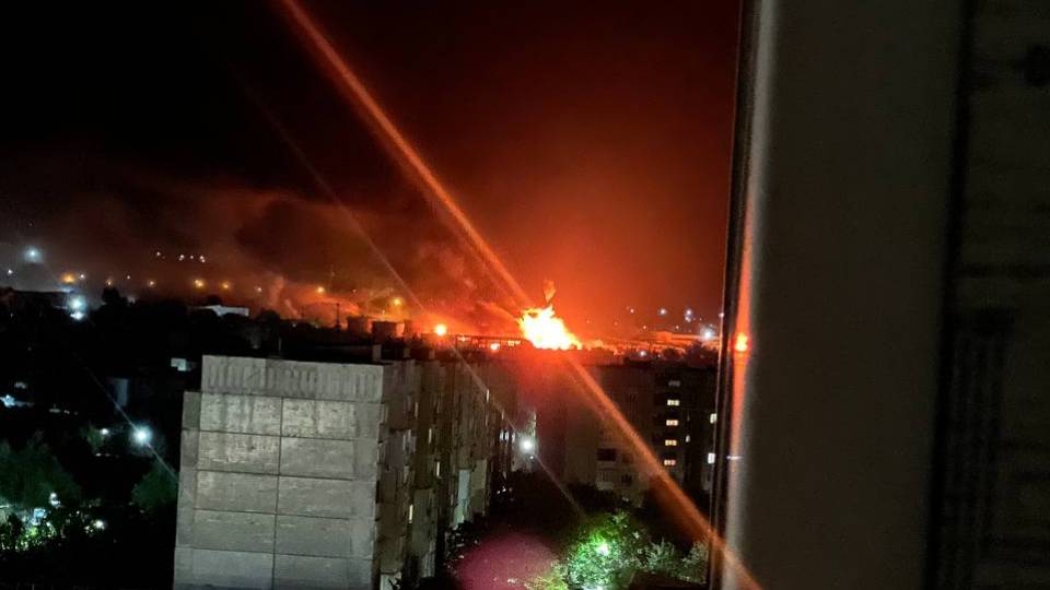 пожежа Луганськ