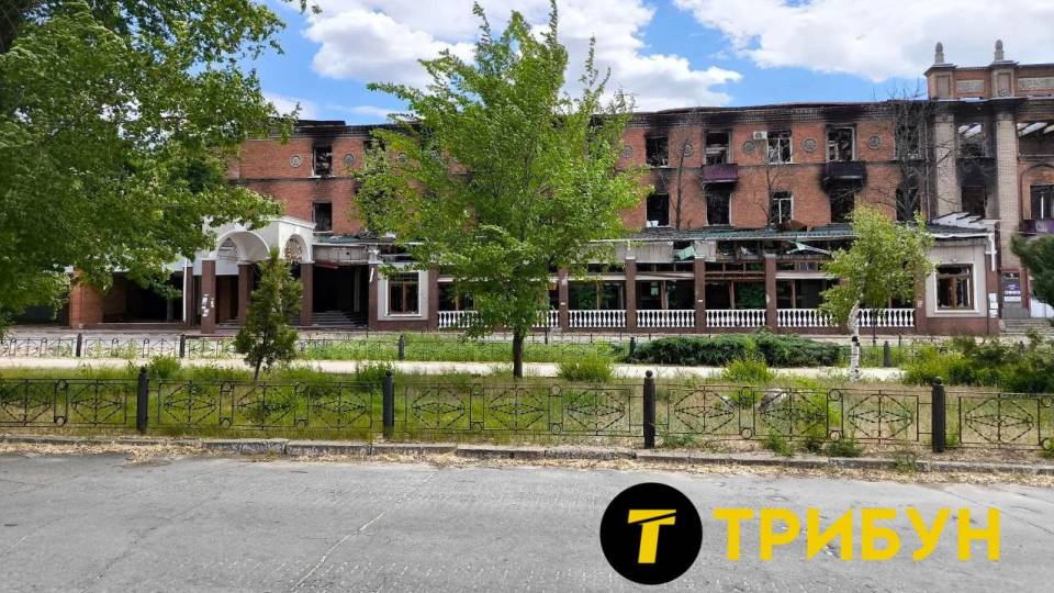 бульвар Дружби Народів в окупованому Сєвєродонецьку травень 2024