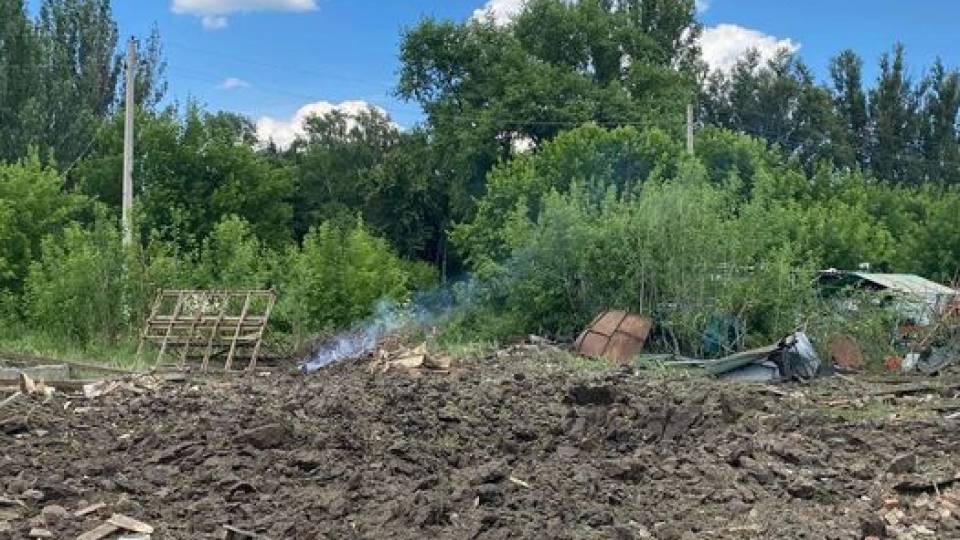 наслідки обстрілу Слов'янськ