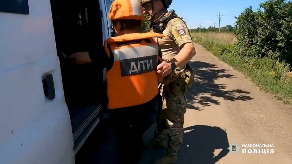 евакуація дітей