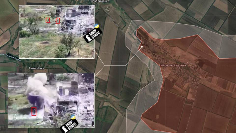 росіяни окупували новоолександрівку на донеччині