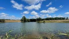 водойма в селищі шахти Новопавлівська