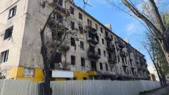 Маріуполь, зруйнований будинок у Маріуполі, багатоповерхівка Маріуполь