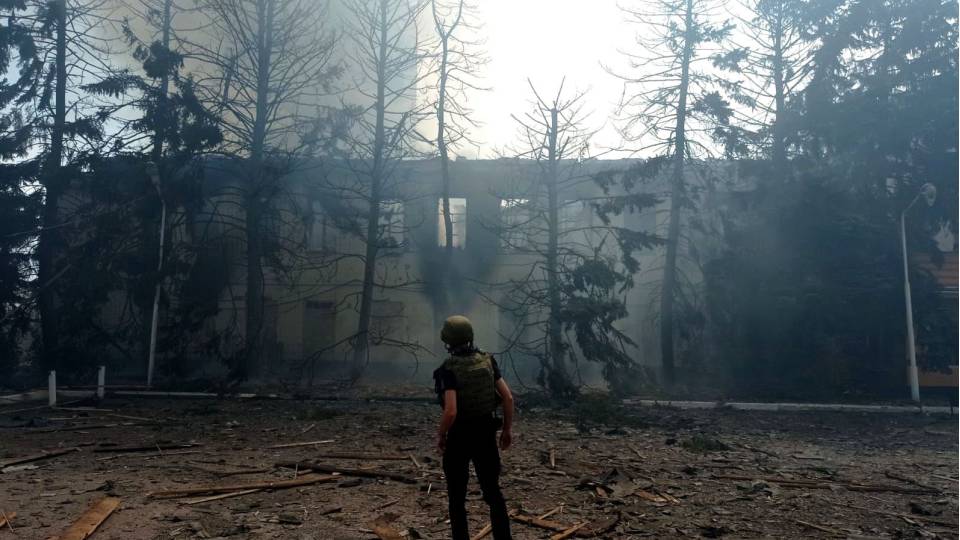 обстріл Донеччини