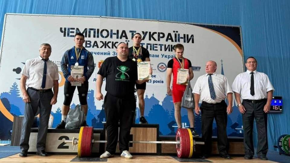 Чемпіонат України з важкої атлетики: серед рекордсменів — мешканець Луганщини